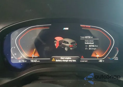 2023 BMW X3 xDrive30I z USA, uszkodzony, nr VIN 5UX53DP05P9S56813